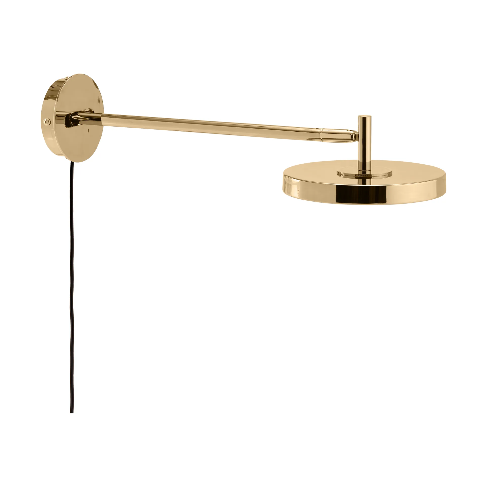 Lampada da parete Asteria Wall, Long, Polished brass Umage