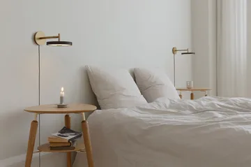 Lampada da parete Asteria Wall - Short, Black-brass - Umage