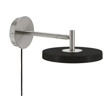 Lampada da parete Asteria Wall - Short, Black-chrome - Umage