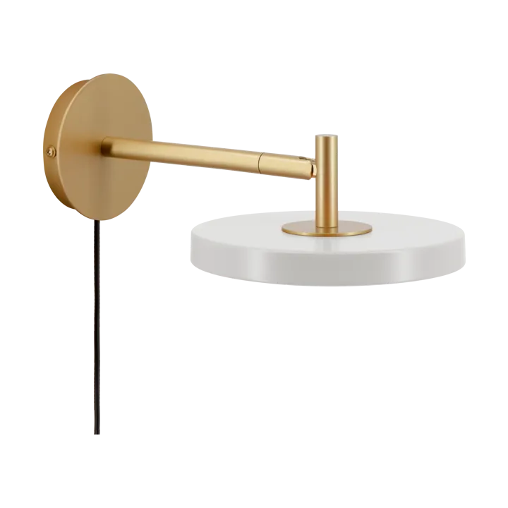 Lampada da parete Asteria Wall - Short, Nuance mist-brass - Umage