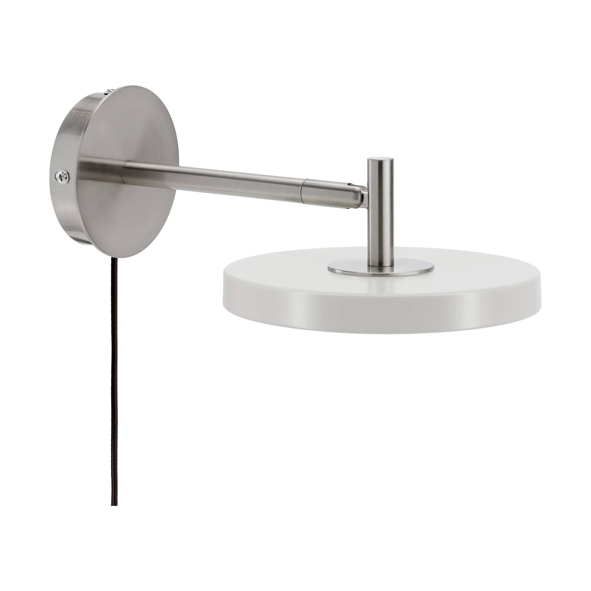 Lampada da parete Asteria Wall, Short, Nuance mist-chrome Umage