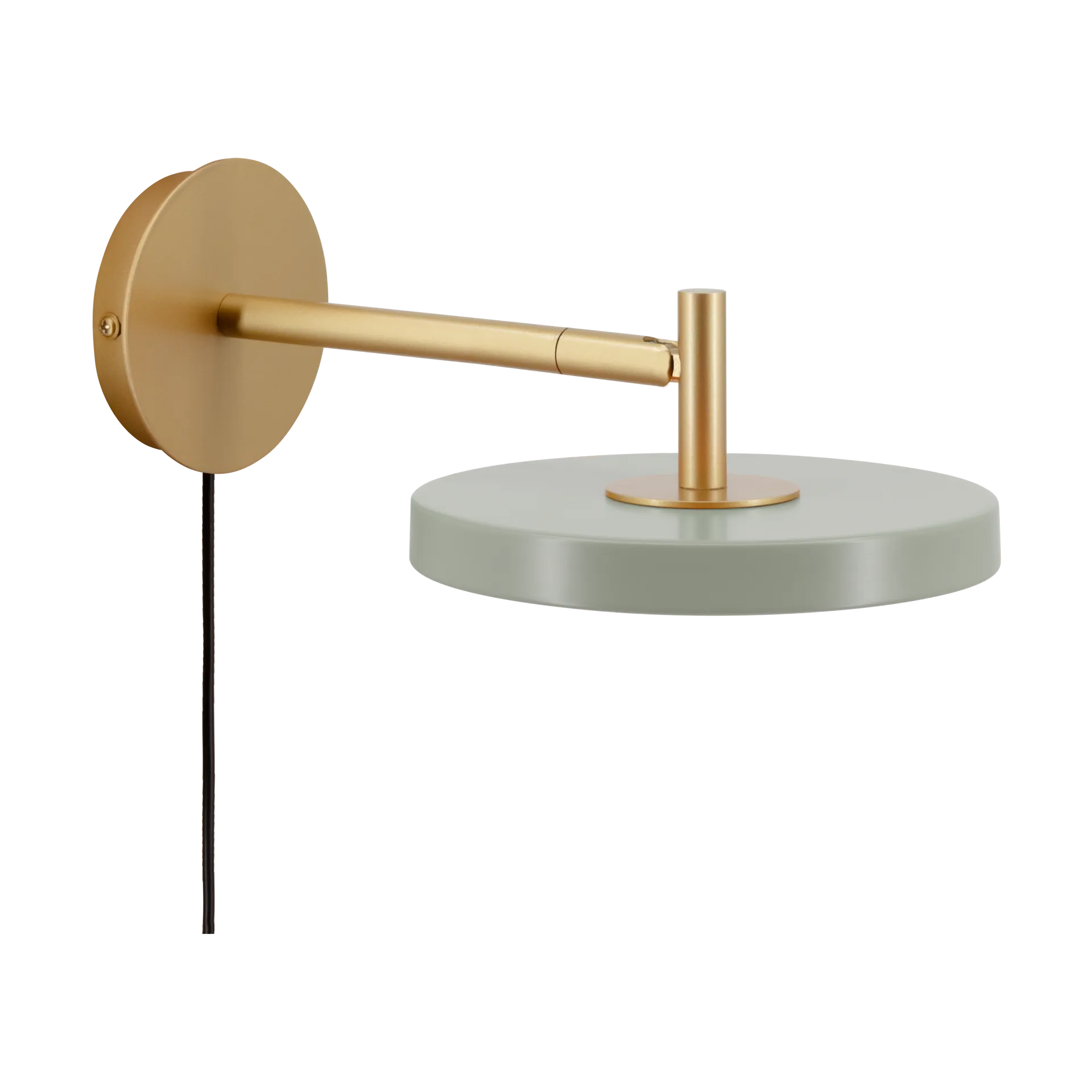 Lampada da parete Asteria Wall, Short, Nuance olive-brass Umage