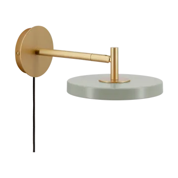 Lampada da parete Asteria Wall - Short, Nuance olive-brass - Umage