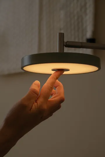 Lampada da parete Asteria Wall - Short, Nuance olive-chrome - Umage