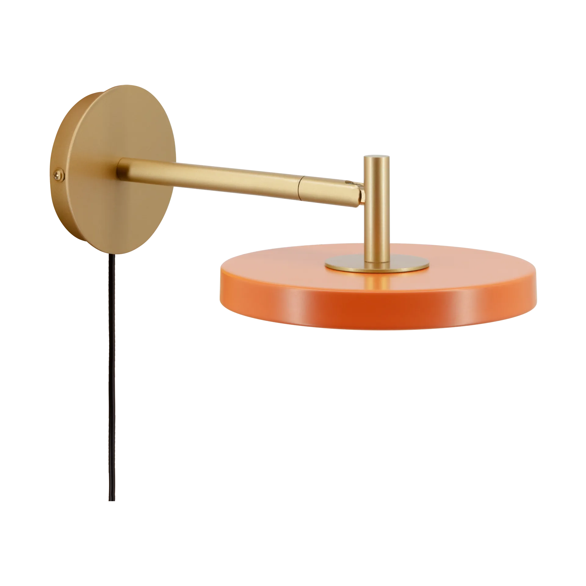 Lampada da parete Asteria Wall, Short, Nuance orange-brass Umage