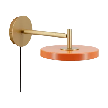 Lampada da parete Asteria Wall - Short, Nuance orange-brass - Umage