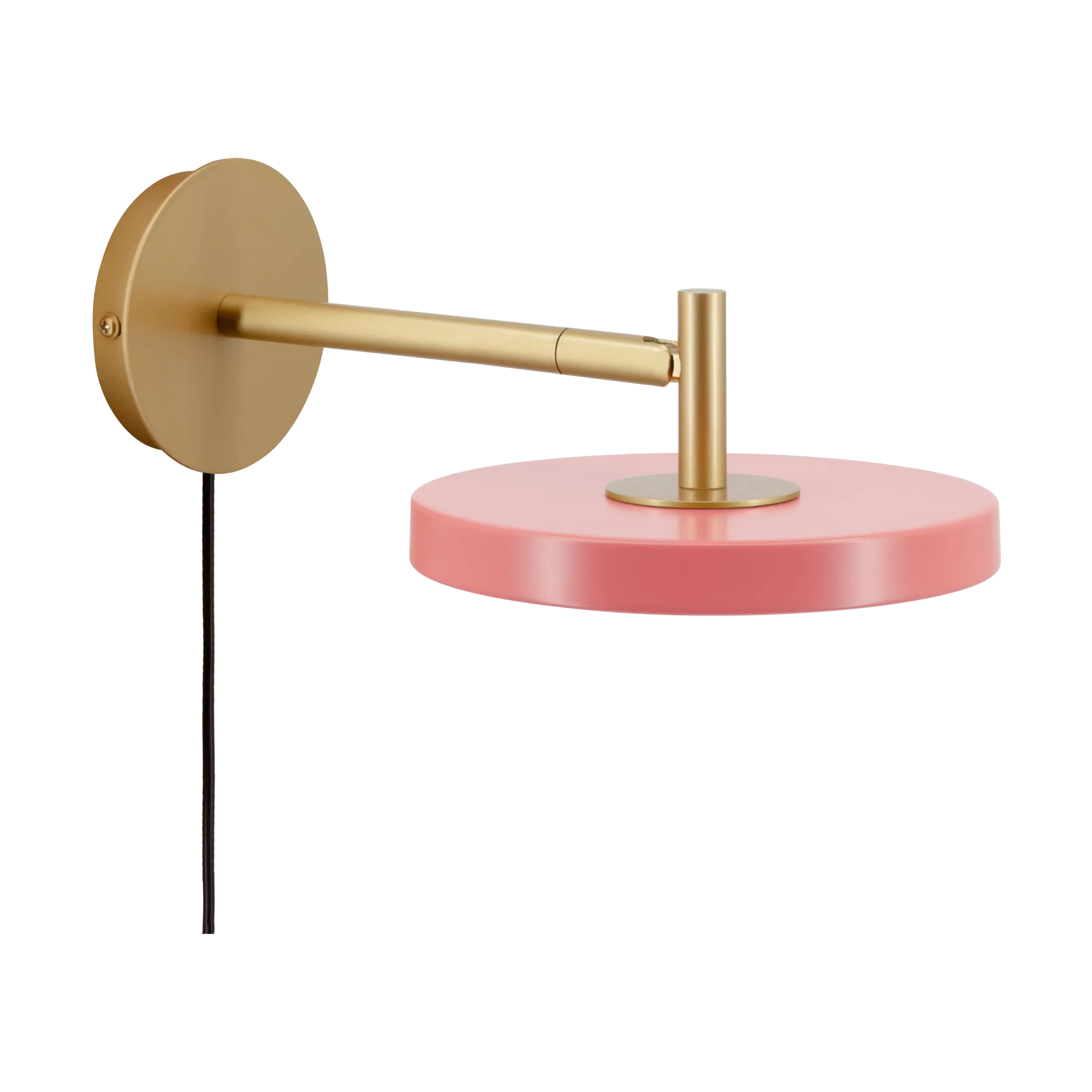 Lampada da parete Asteria Wall, Short, Nuance rose-brass Umage