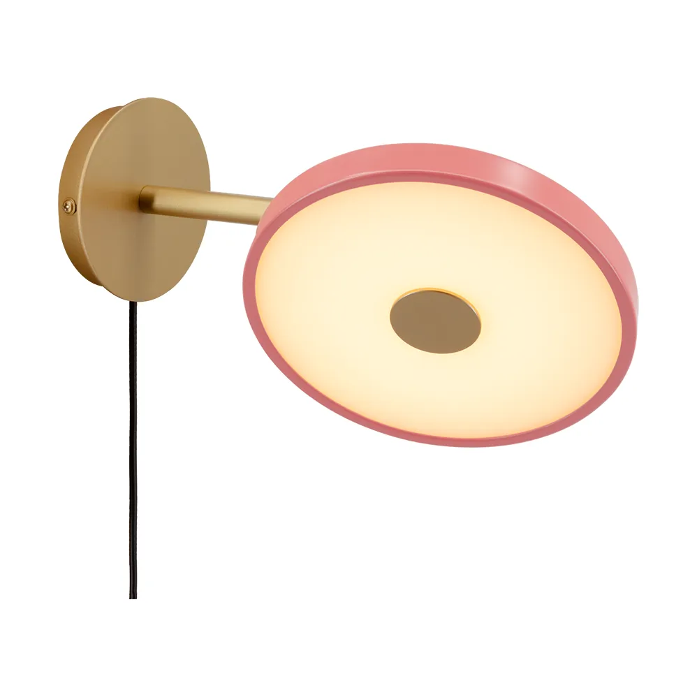 Lampada da parete Asteria Wall, Short, Nuance rose-brass Umage