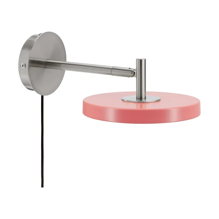 Lampada da parete Asteria Wall - Short, Nuance rose-chrome - Umage