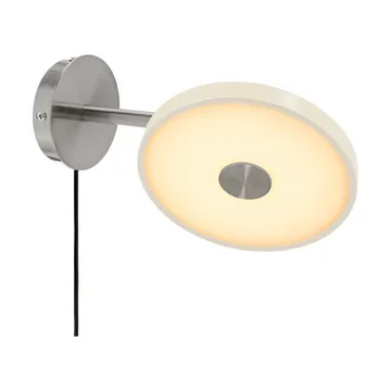 Lampada da parete Asteria Wall - Short, Pearl white-chrome - Umage