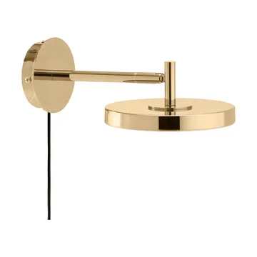 Lampada da parete Asteria Wall - Short, Polished brass - Umage