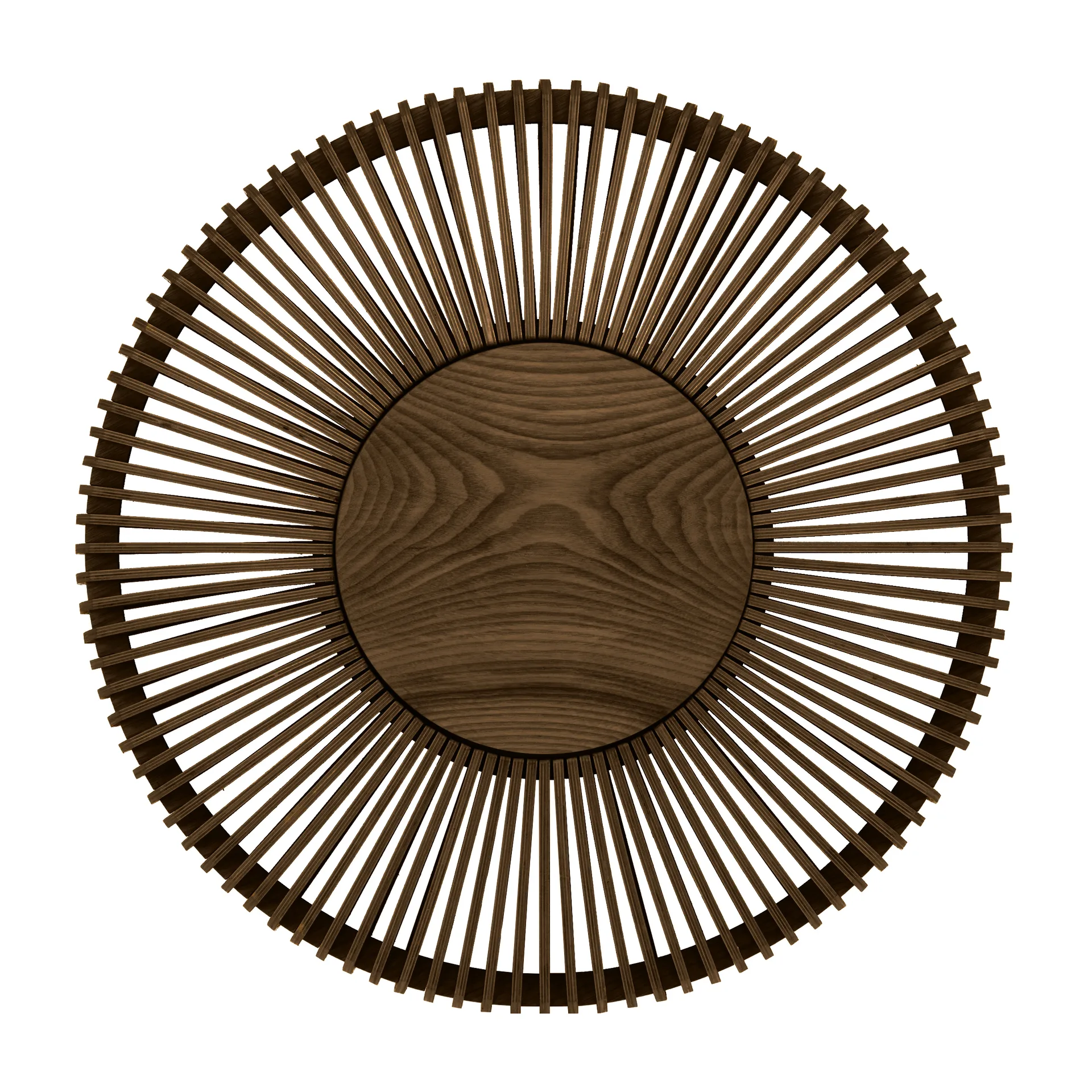 Lampada da parete Clava Up grande, Rovere scuro Umage