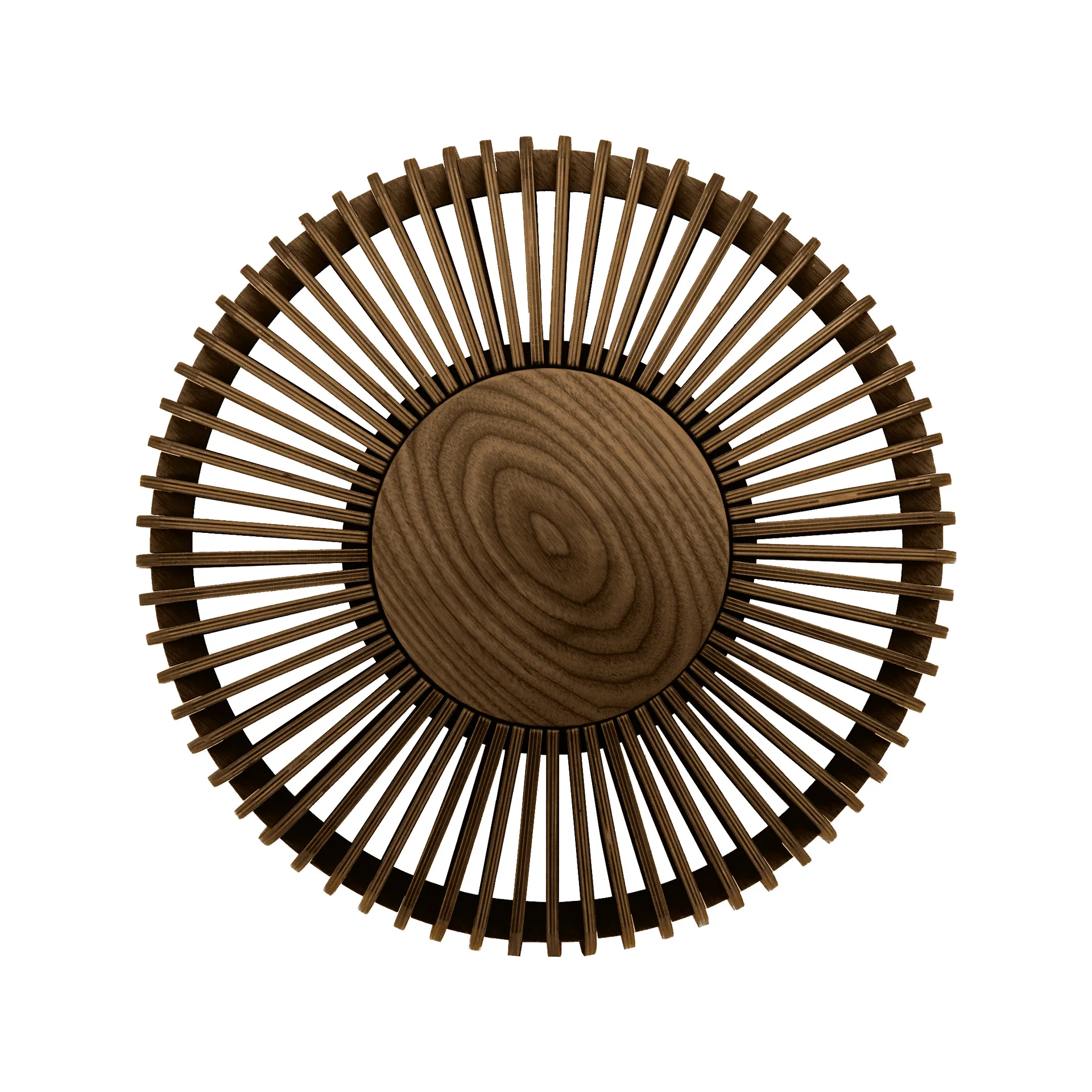 Lampada da parete Clava Up media, Rovere scuro Umage