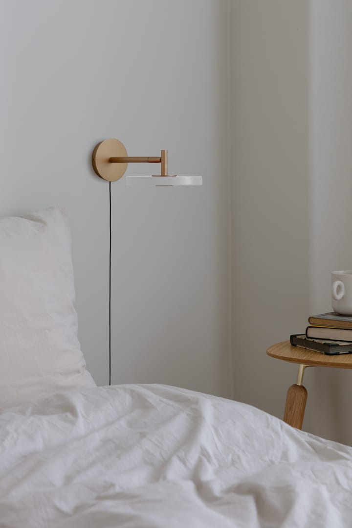 Lampada da parete corta Asteria Wall  , Bianco perla Umage