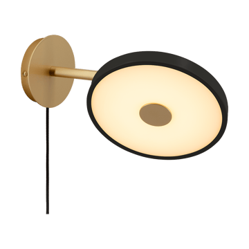 Lampada da parete corta Asteria Wall   - Nero - Umage
