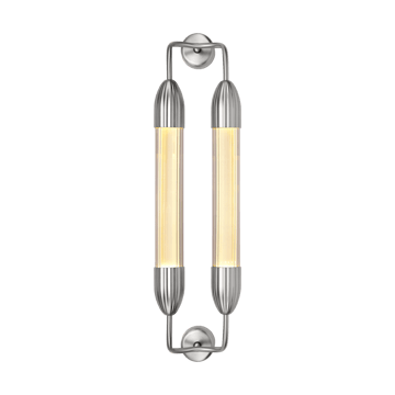 Lampada da parete corta Lemon Squeeze Wall   - Acciaio doppio lucido - Umage