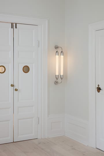 Lampada da parete corta Lemon Squeeze Wall   - Acciaio doppio lucido - Umage