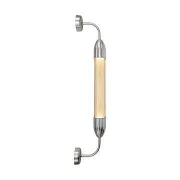 Lampada da parete corta Lemon Squeeze Wall   - Acciaio singolo lucido - Umage
