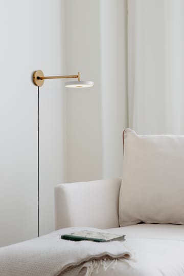Lampada da parete lunga Asteria Wall  - Bianco perla - Umage