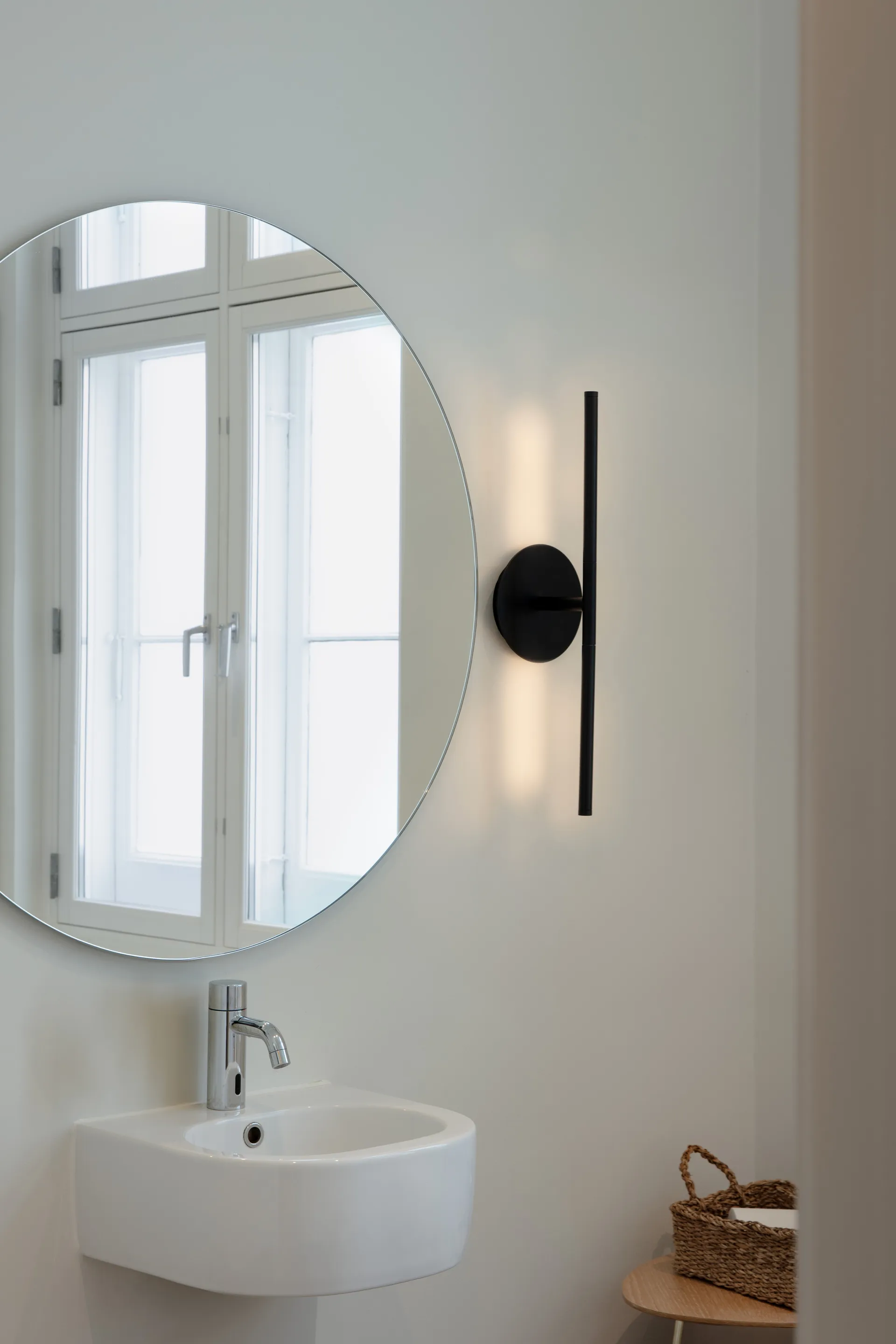 Lampada da parete Omni wall mini, Nero Umage