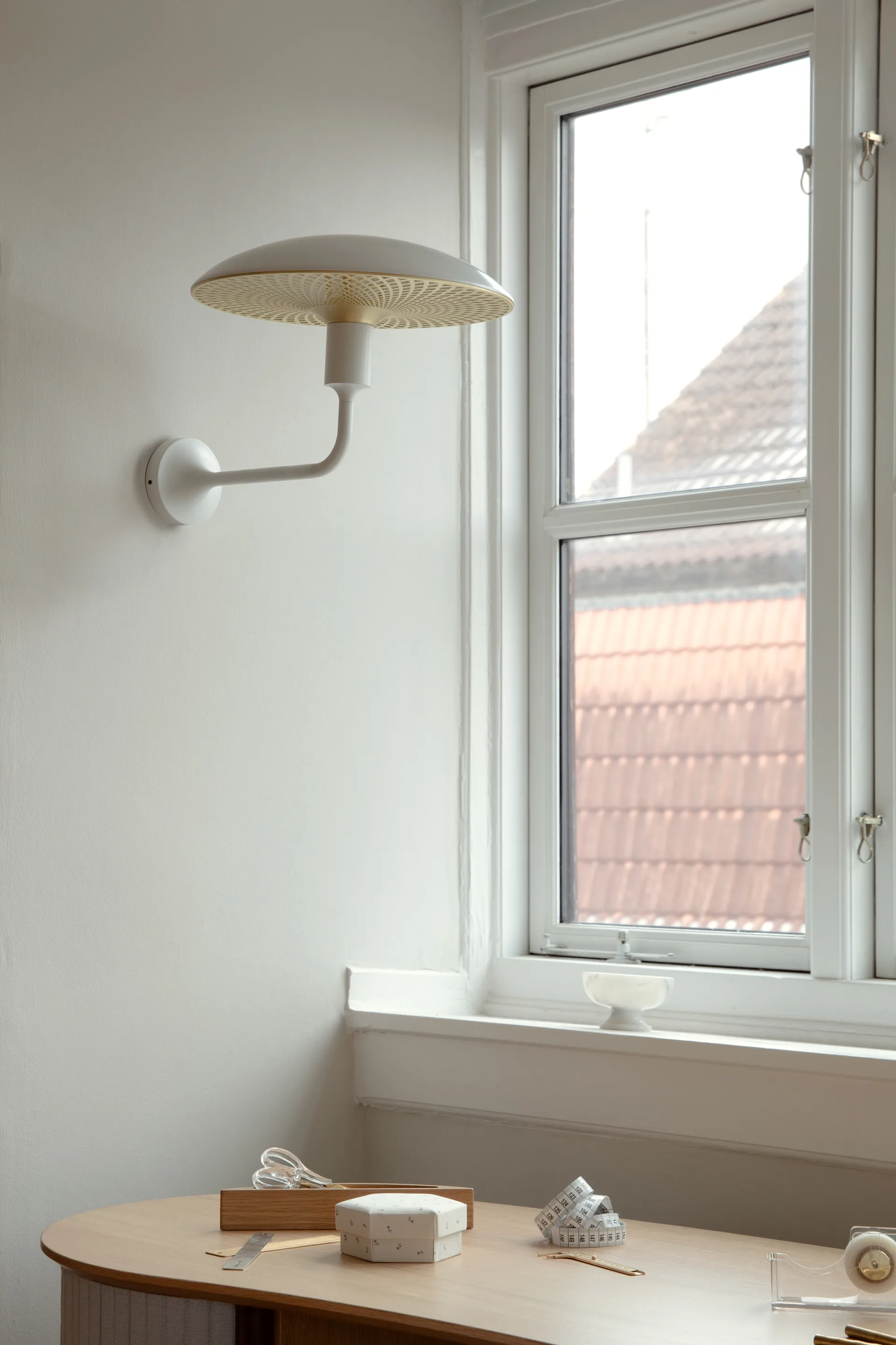 Lampada da parete Santé Wall 29,5x22,6 cm, White Umage