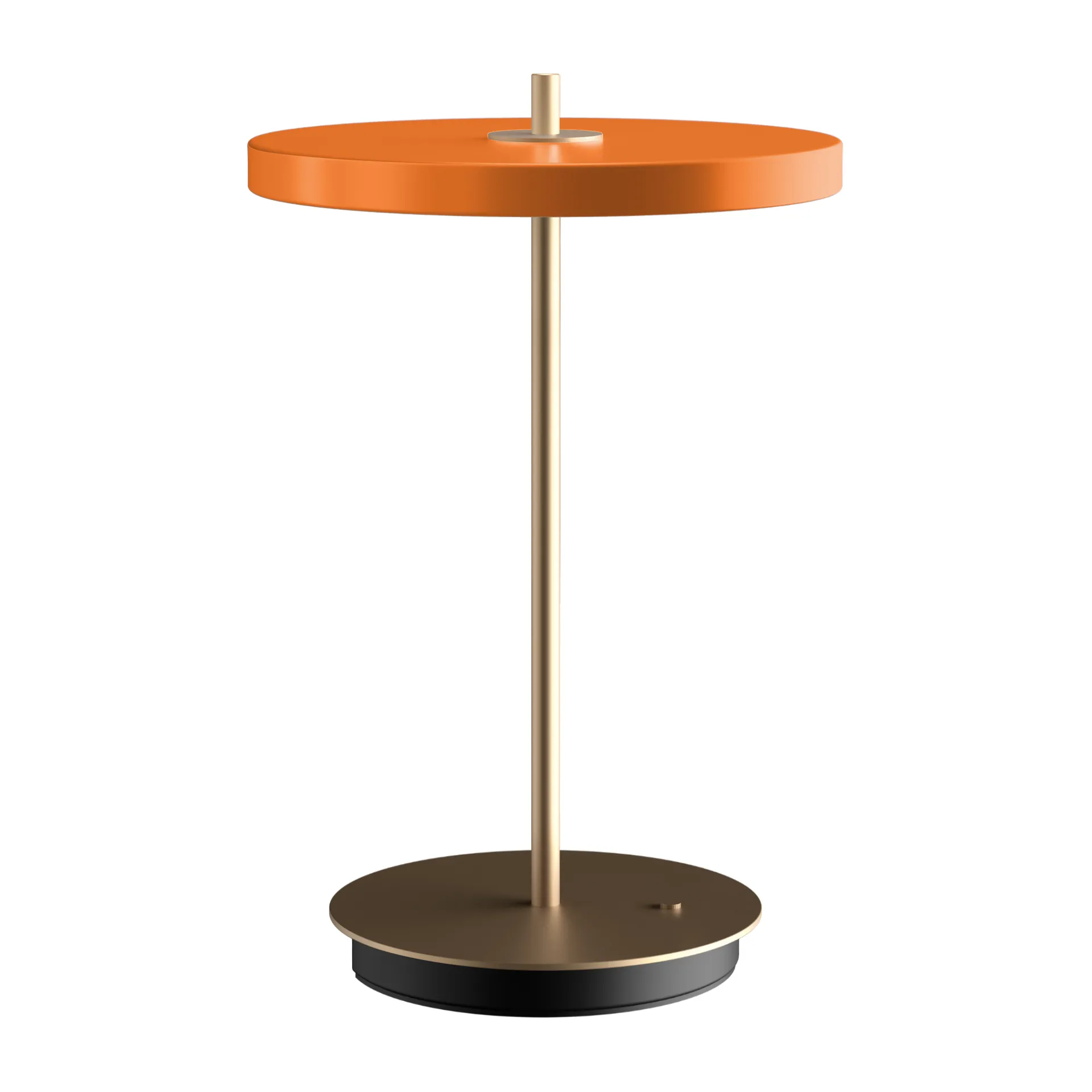 Lampada da tavolo Asteria Move, Arancione Umage