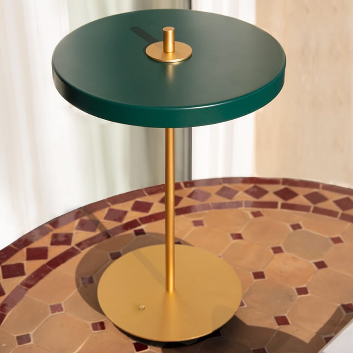 Lampada da tavolo Asteria Move - Forest green - Umage