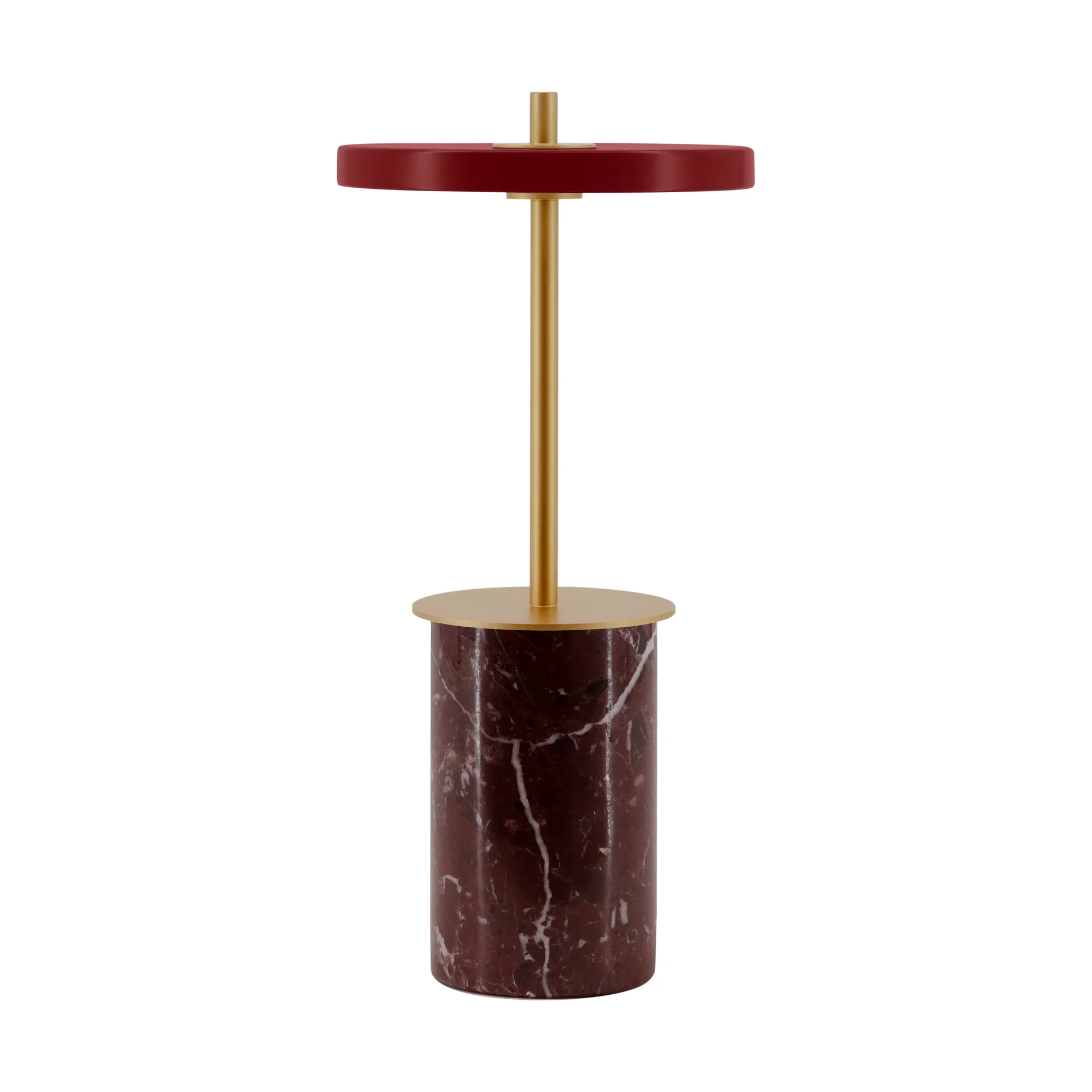 Lampada da tavolo Asteria Move Mini Ø12x25,5 cm, Red marble Umage