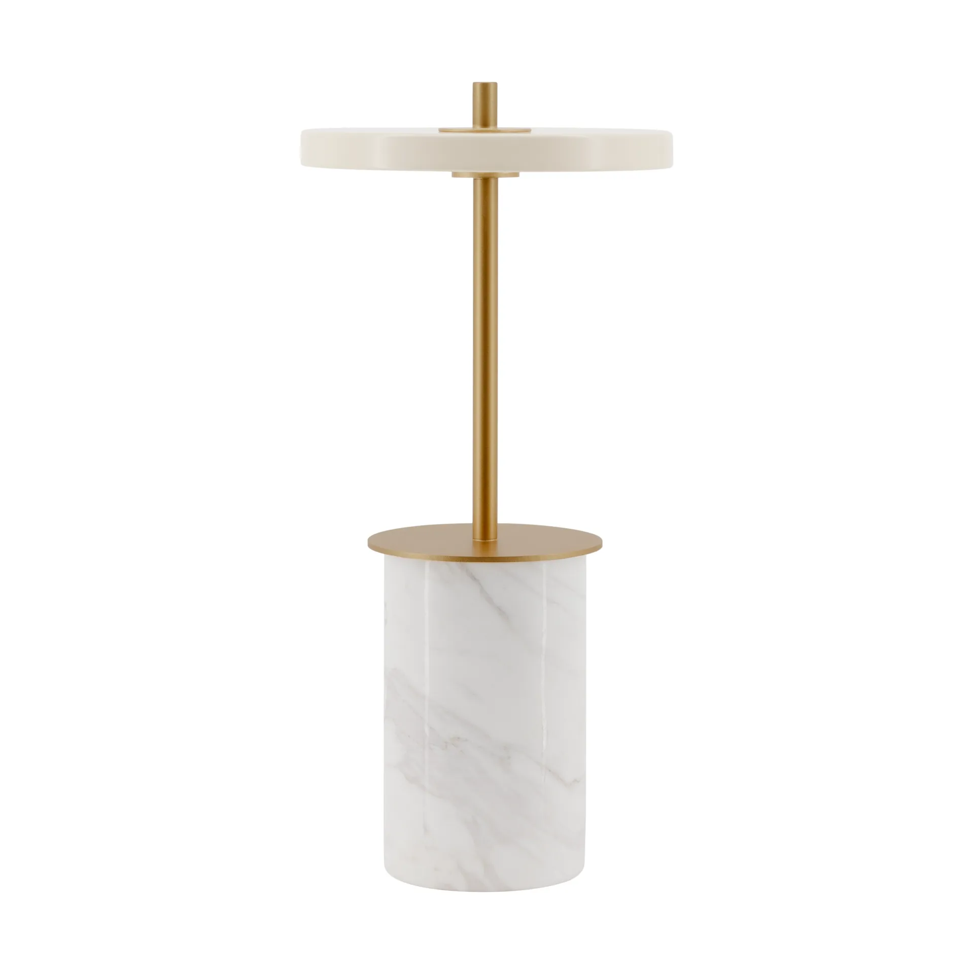 Lampada da tavolo Asteria Move Mini Ø12x25,5 cm, White marble Umage