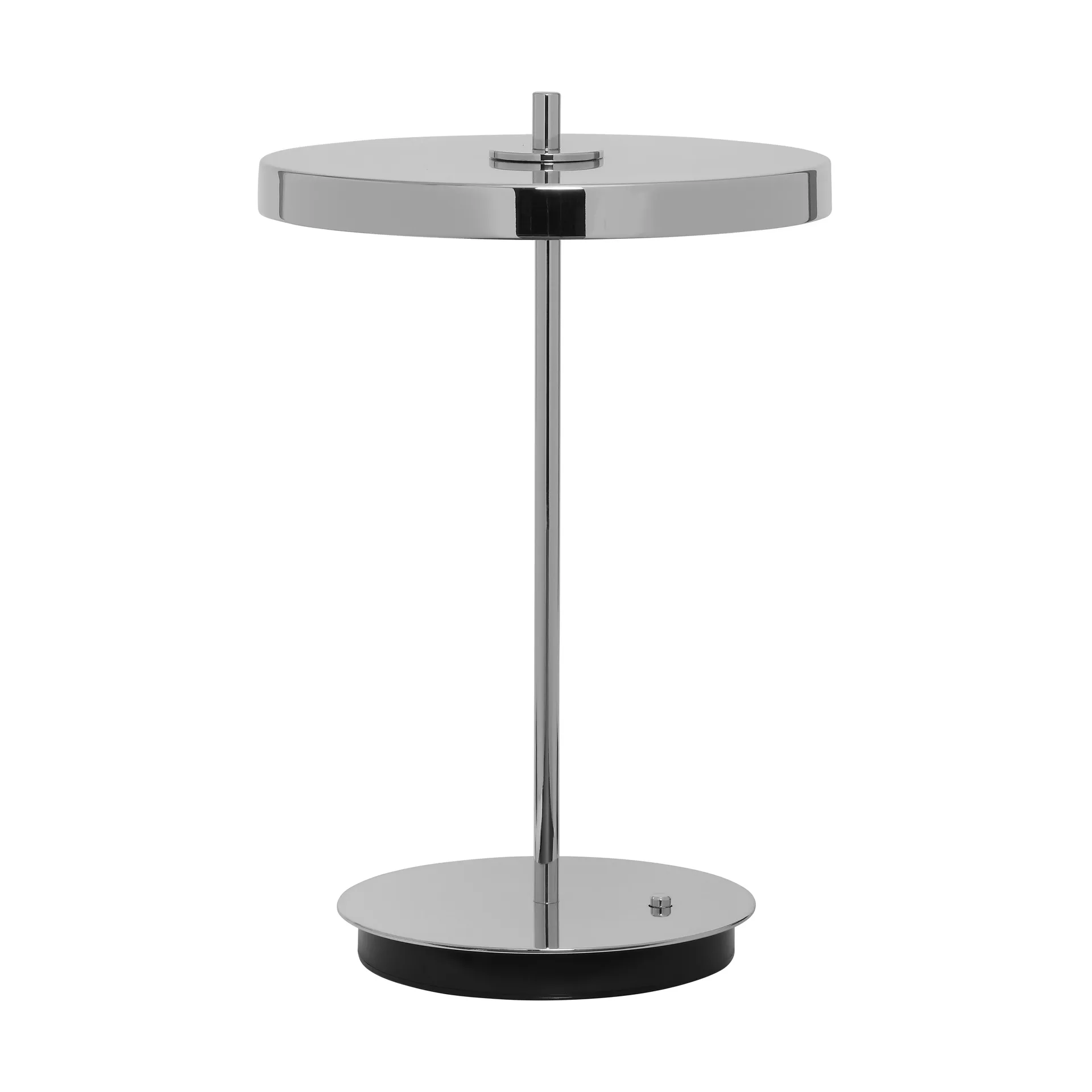 Lampada da tavolo Asteria Move, Polished steel Umage