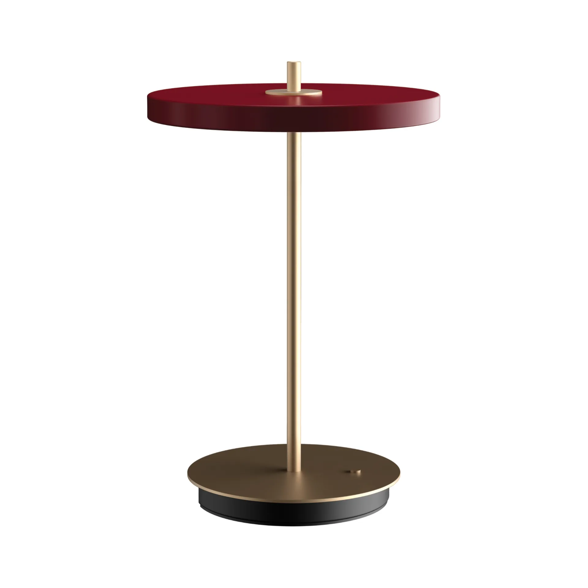 Lampada da tavolo Asteria Move, Ruby red Umage