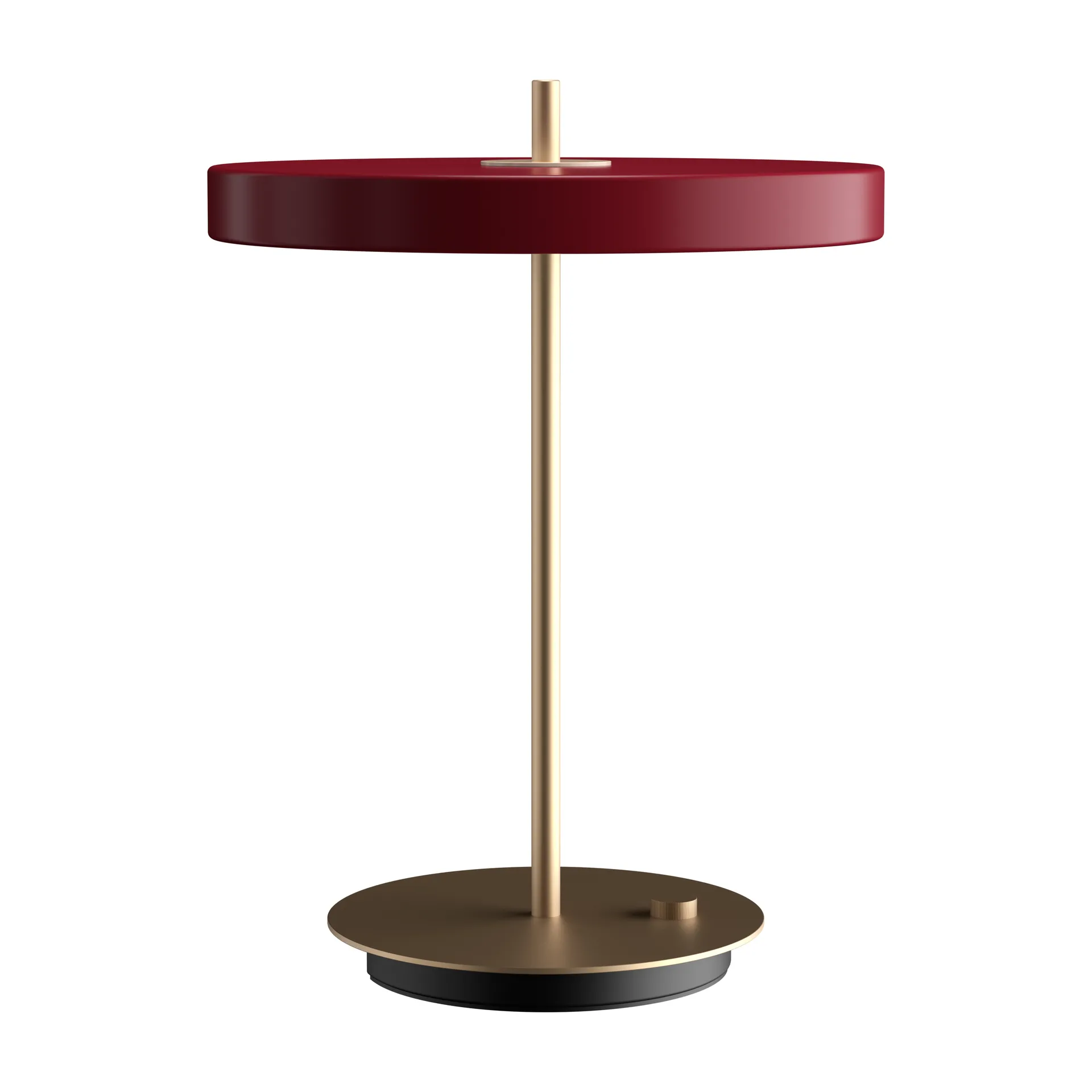 Lampada da tavolo Asteria, Ruby red Umage