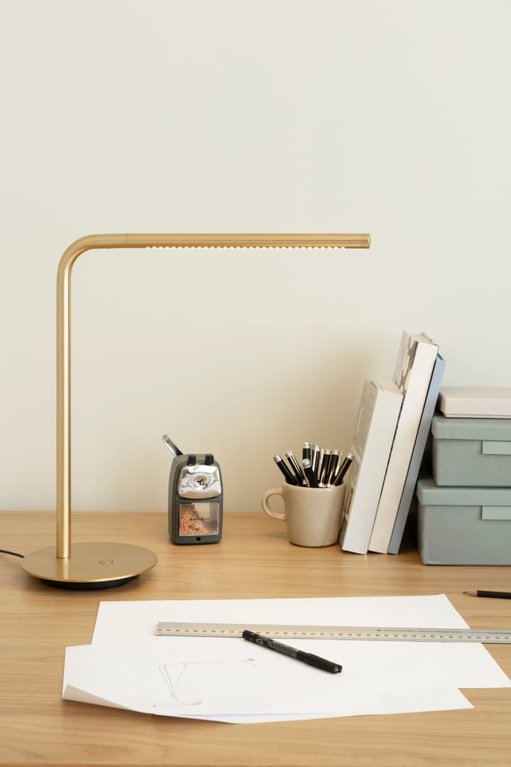 Lampada da tavolo Omni Table, Ottone spazzolato Umage