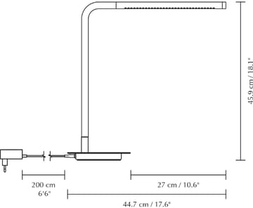 Lampada da tavolo Omni Table - Ottone - Umage