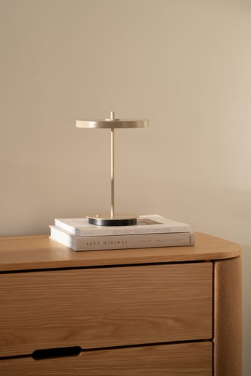 Lampada da tavolo portatile Asteria Move  - Monochrome-clay - Umage