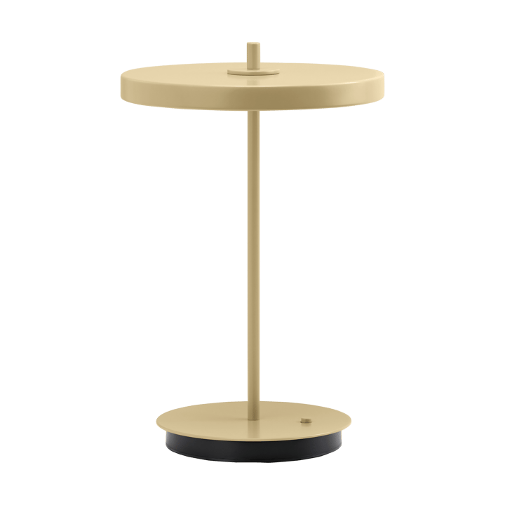 Lampada da tavolo portatile Asteria Move , Monochrome-giallo burro Umage