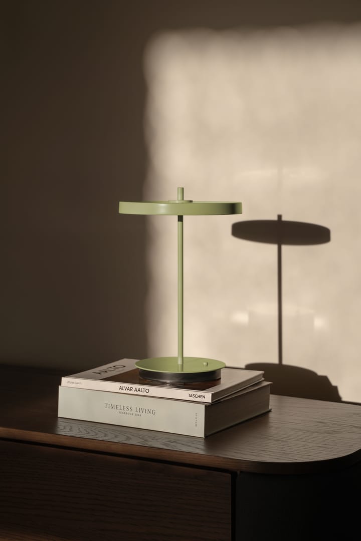 Lampada da tavolo portatile Asteria Move , Monochrome-leaf Umage