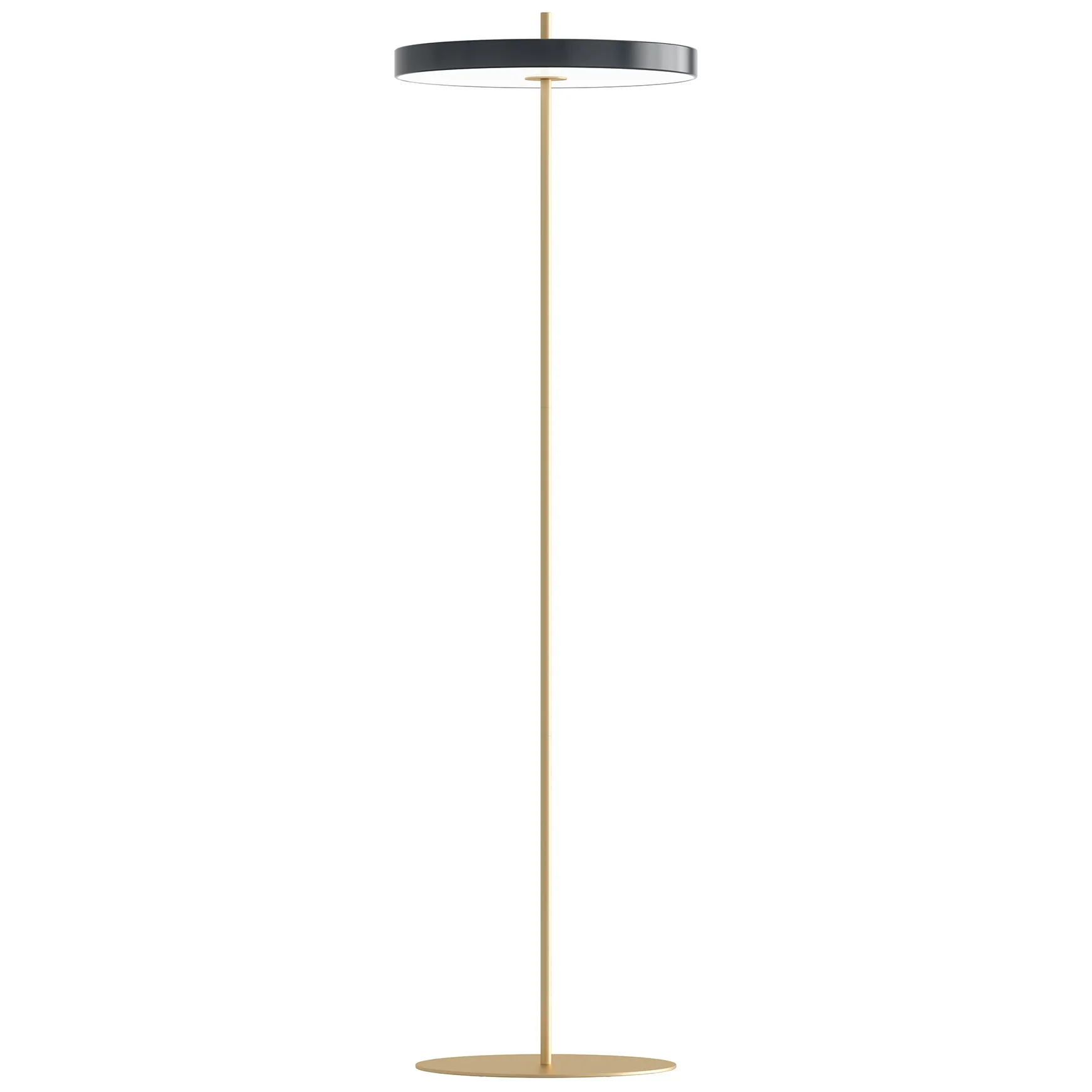 Lampada da terra Asteria, grigio antracite Umage