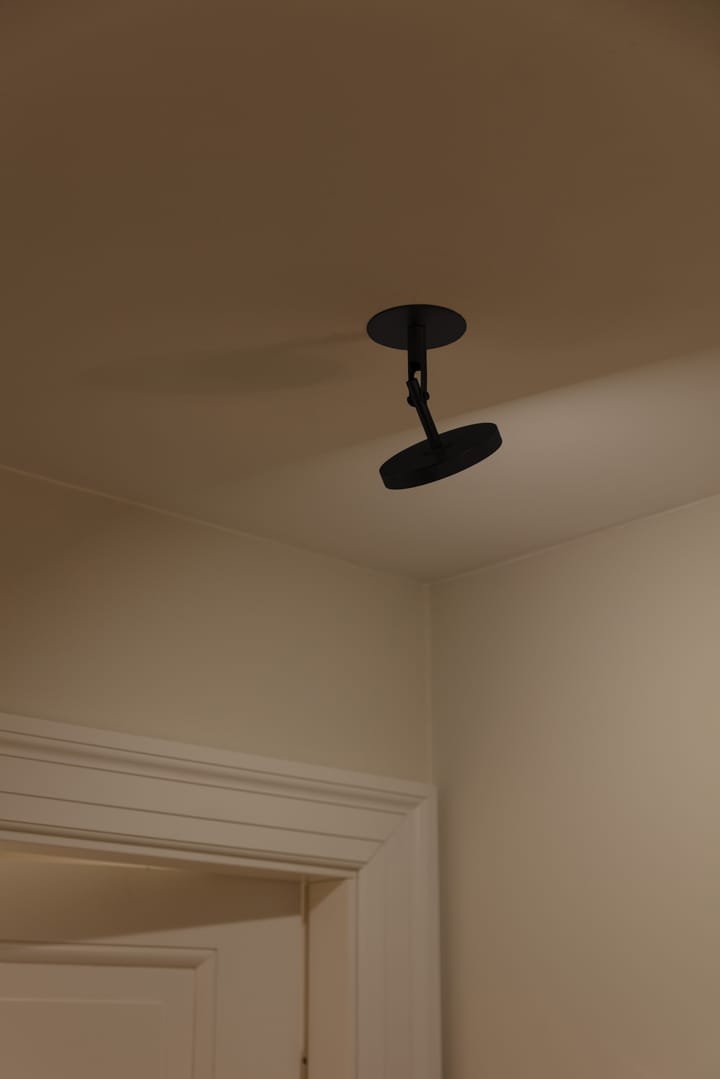 Lampada e a soffitto e a parete Asteria Spot Ø12 cm, Nero Umage
