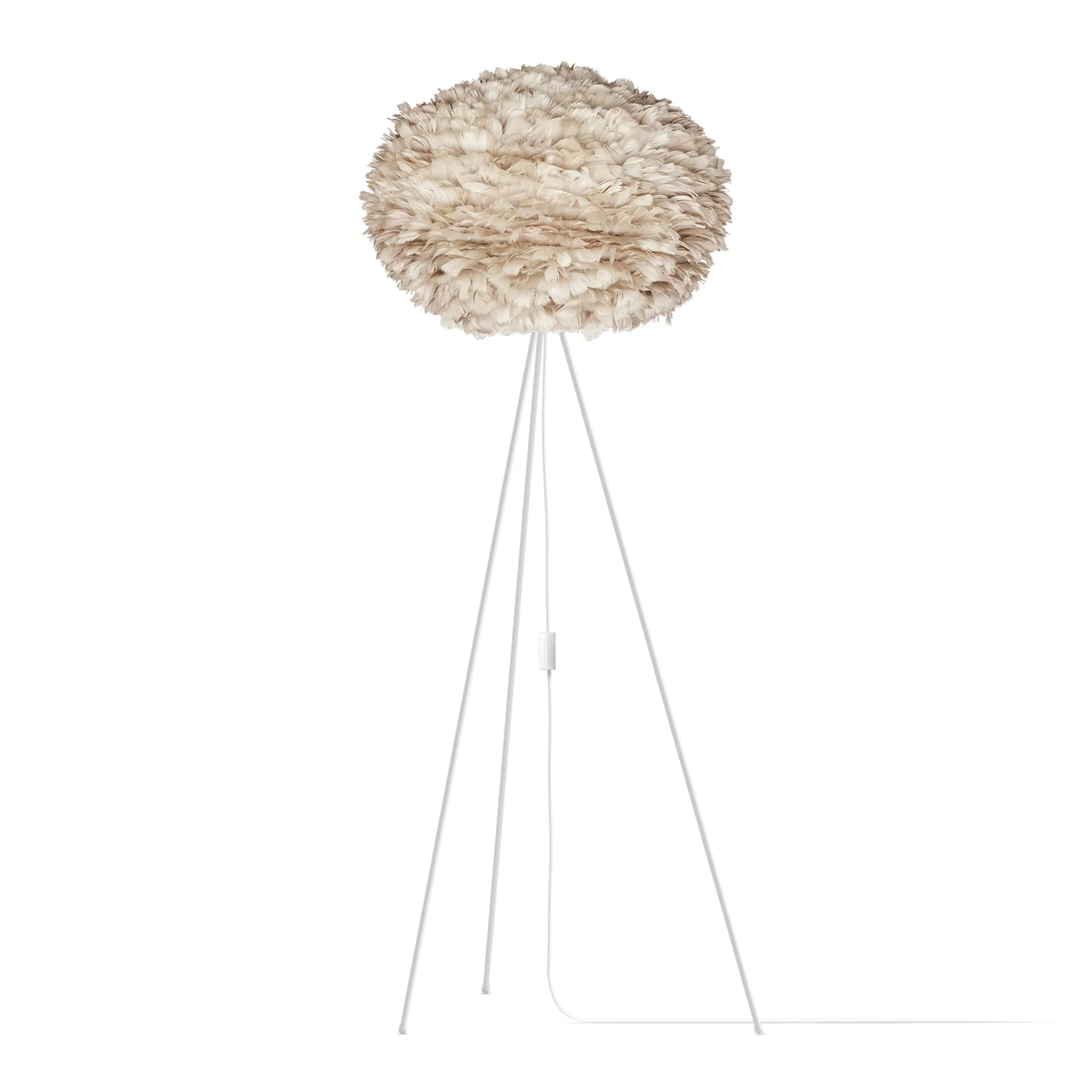 Lampada Eos marrone chiaro, Grande, Ø 65 cm Umage