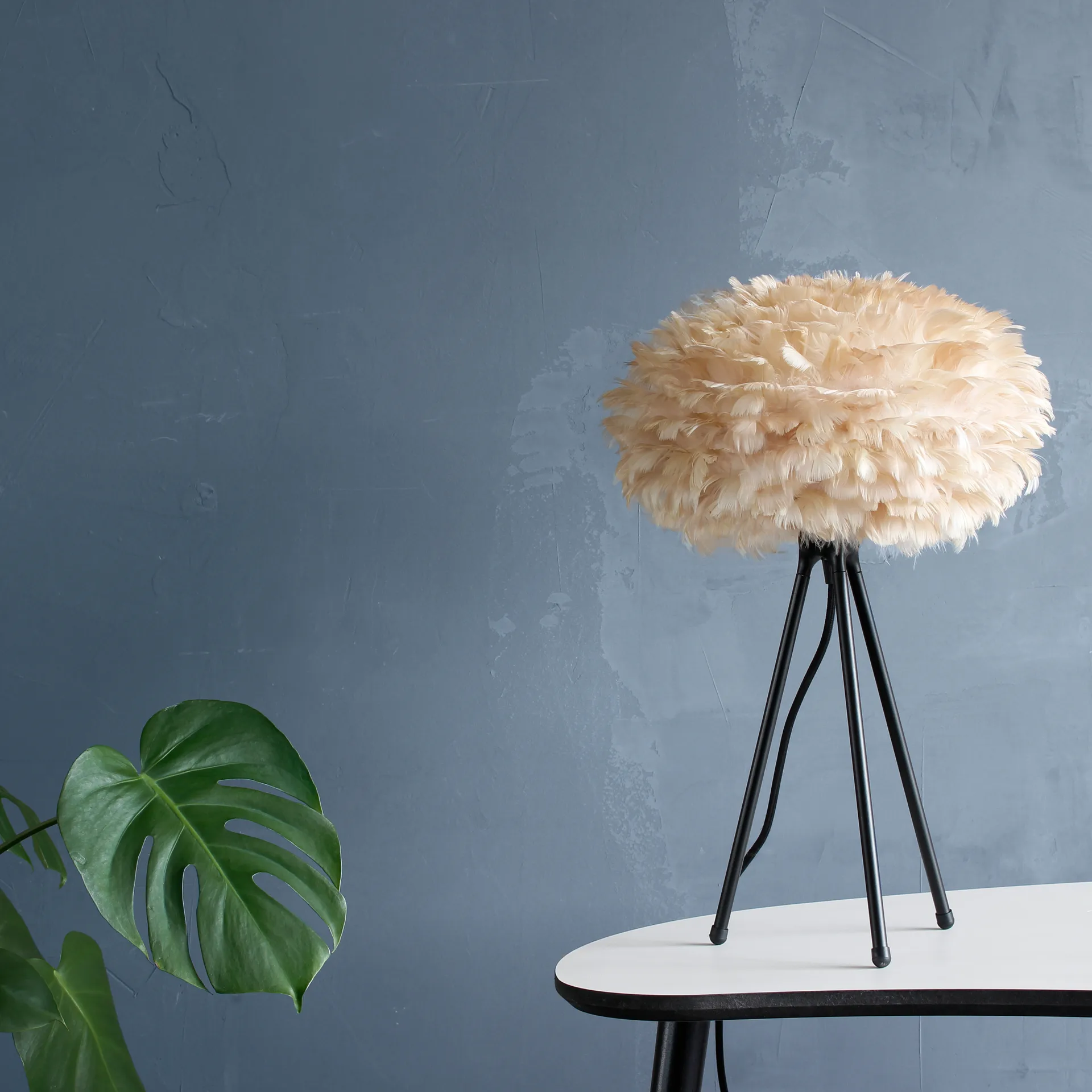 Lampada Eos marrone chiaro, mini 35 cm Umage