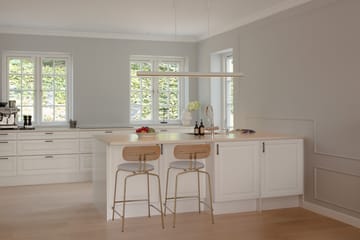 Lampadario Hazel Branch 1,5m  - Bianco-ottone - Umage