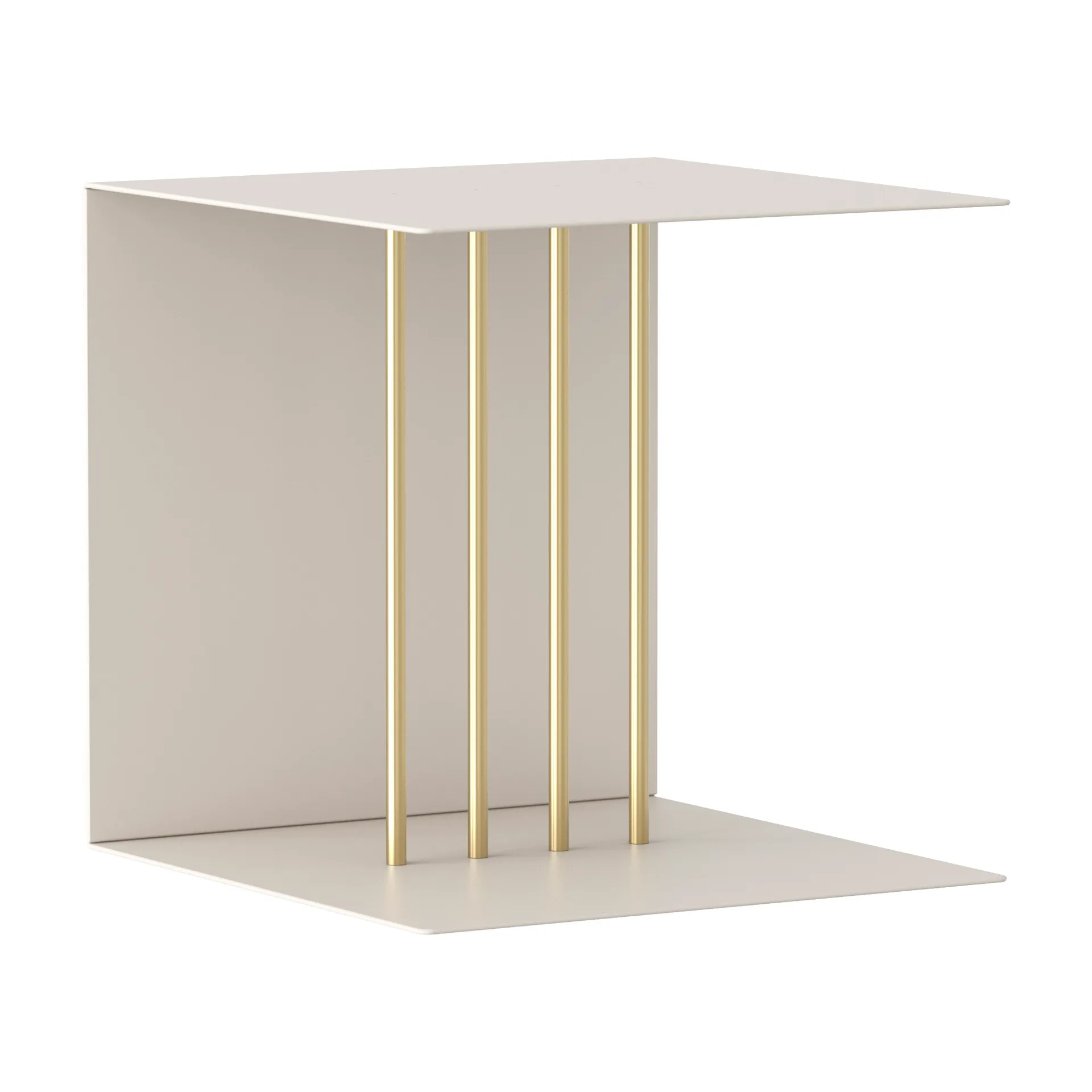 Mensola Teaser, Pearl white Umage