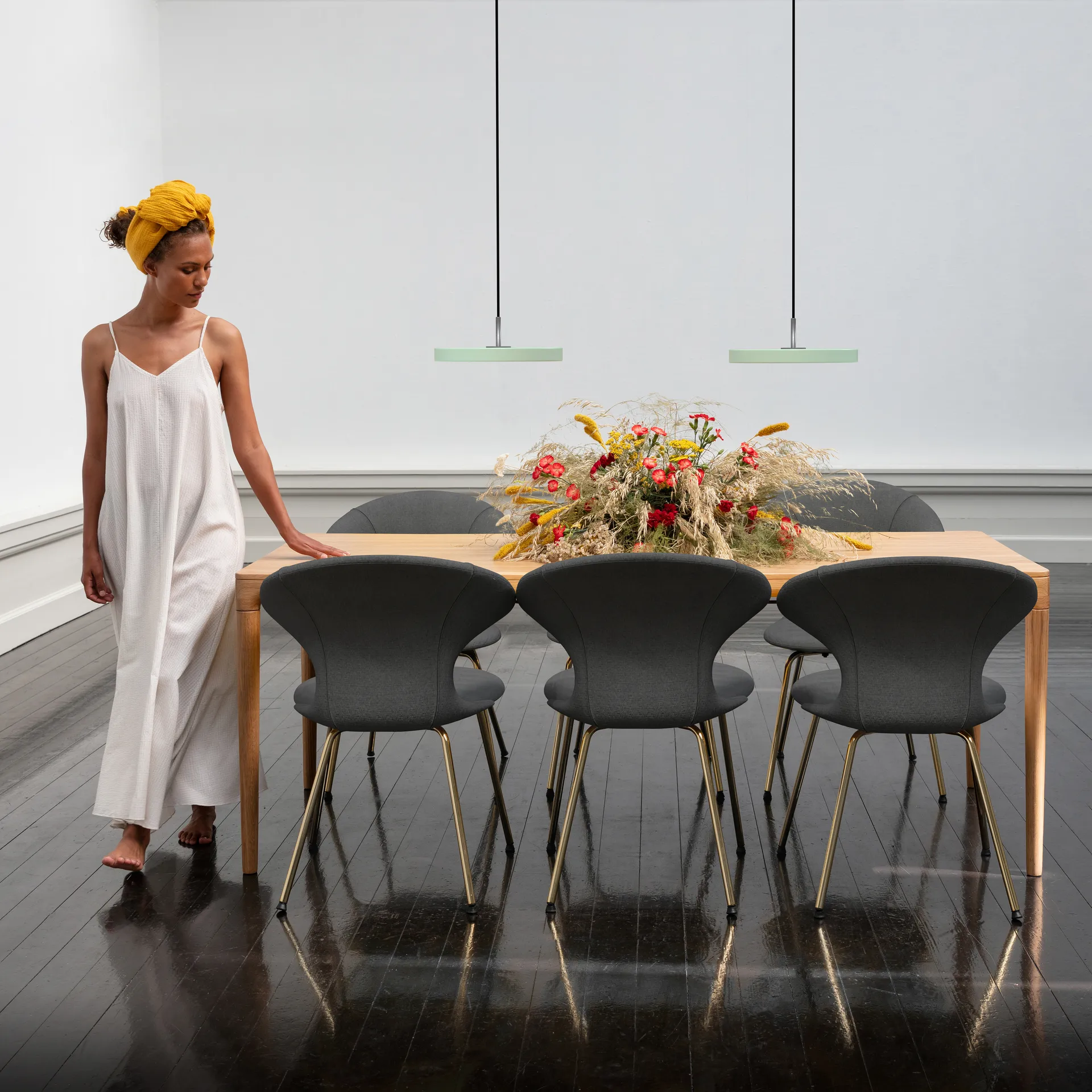 Plafoniera Astera Mini, Nuance olive Umage