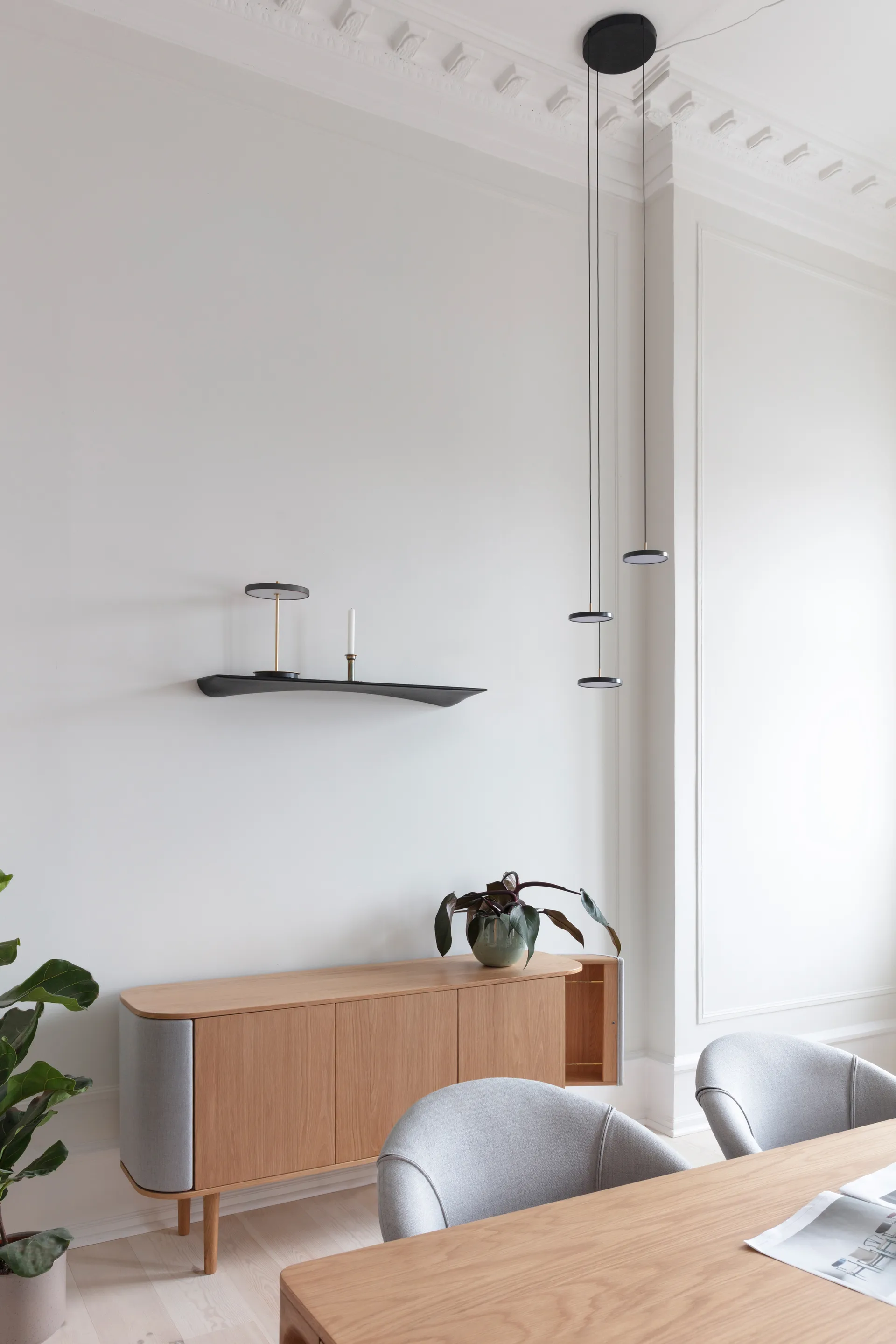 Plafoniera Asteria Micro Cluster, Nero Umage