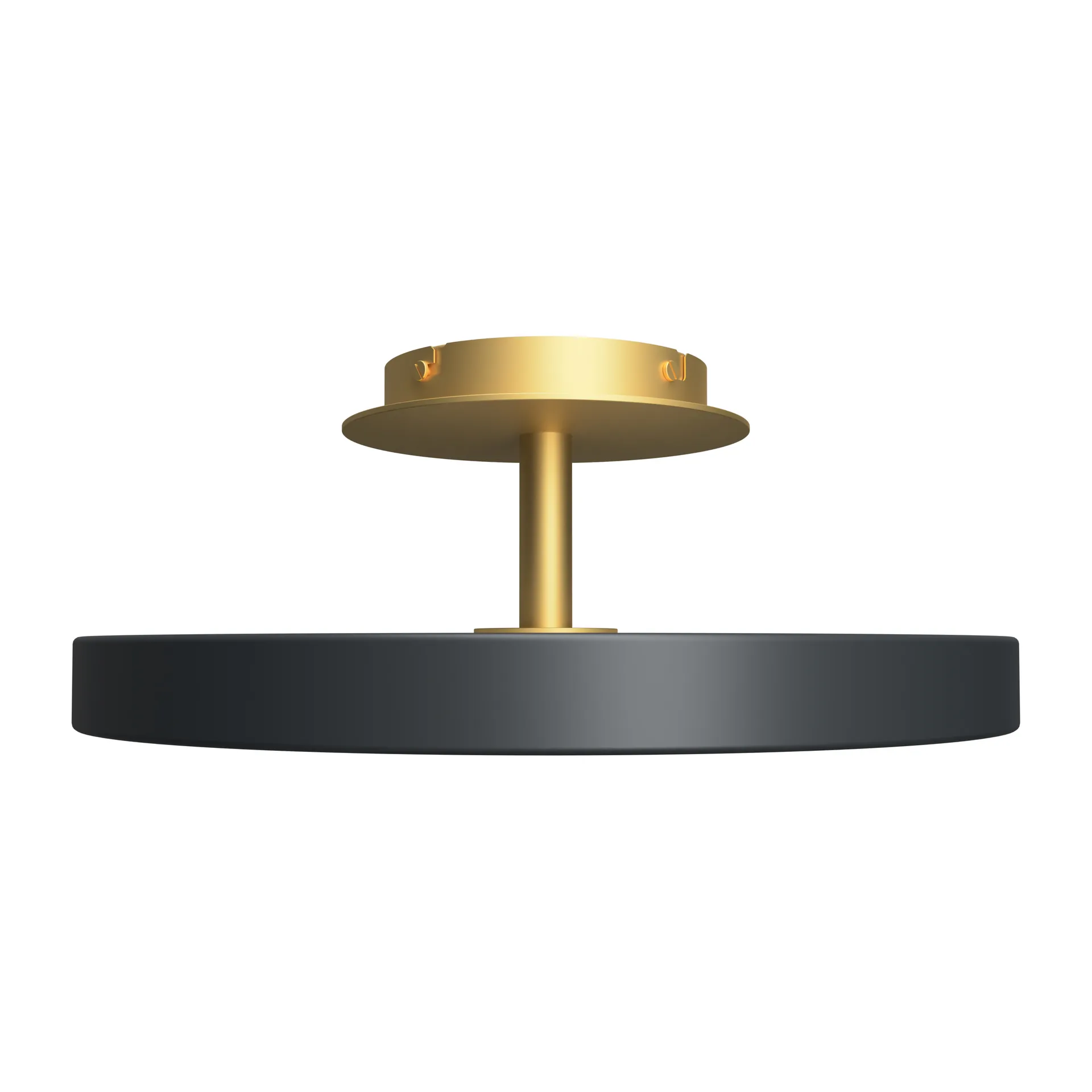 Plafoniera Asteria Up media, Grigio antracite Umage