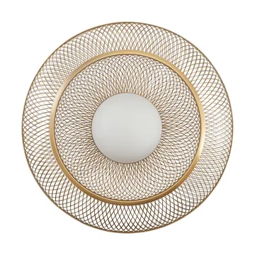 Plafoniera Faraday Up medium - Ottone spazzolato - Umage