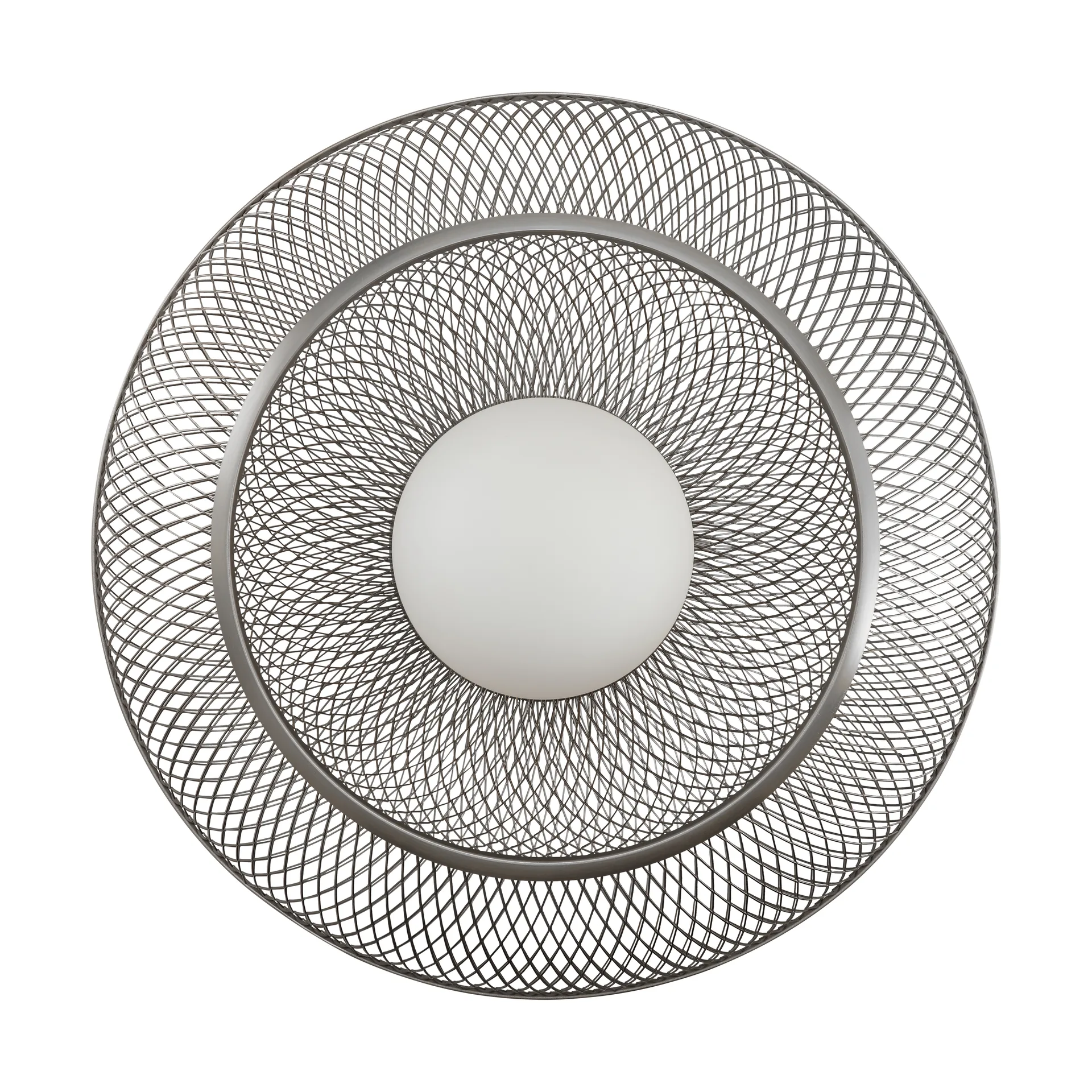 Plafoniera Faraday Up medium, Ottone spazzolato Umage