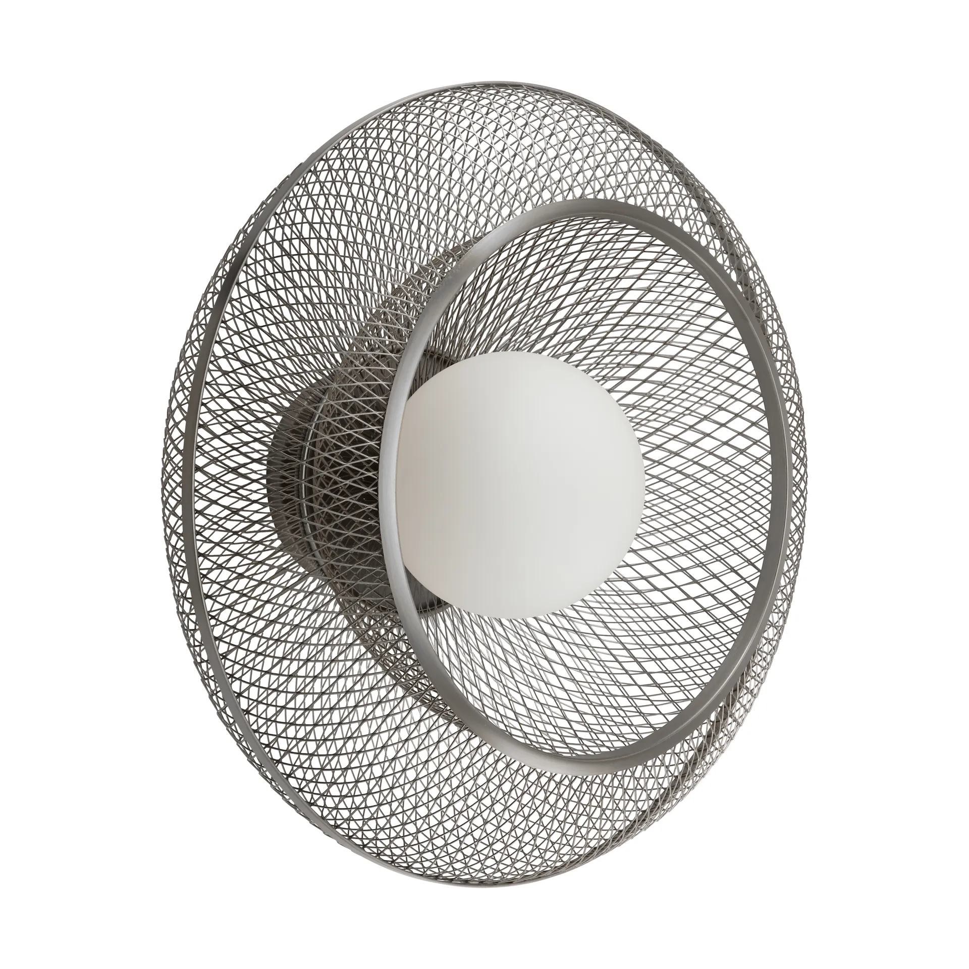 Plafoniera Faraday Up medium, Ottone spazzolato Umage