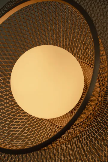 Plafoniera Faraday Up medium - Ottone spazzolato - Umage